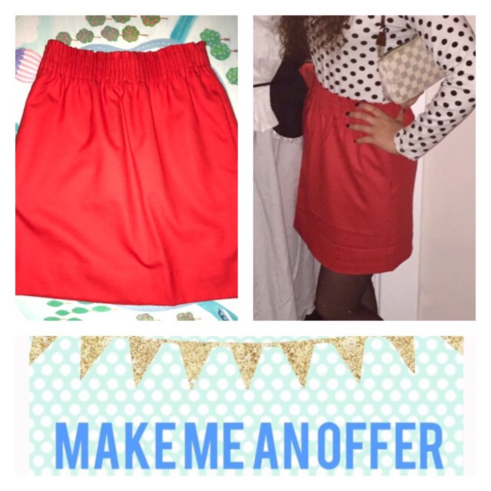 00 J. Crew Factory Linen Pocket Skirt